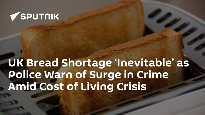 UK Bread Shortage ‘Inevitable’ as Police Warn of Surge in Crime Amid Cost of Living Crisis