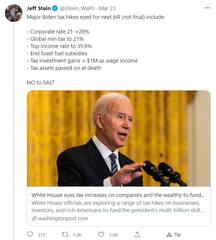 How One Biden Tax Proposal Will Hit the Middle Class. Good and Hard. - Against the Grain