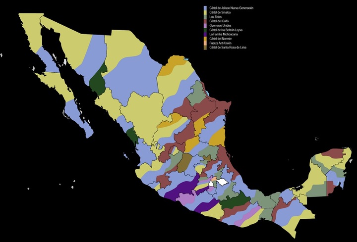 81% of Mexico is a lot of territory