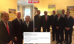 Biden Entertained Hunter\u2019s Billionaire Business Associates in His VP Office in 2014