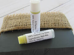 Natural Bees Wax Lip Balm, 2 Tubes | K Farms Natural Gifts