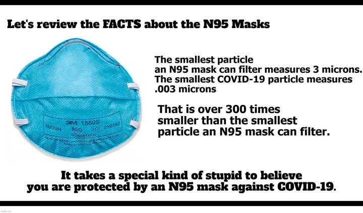 Let's review the FACTS about the N95 Masks - Imgflip