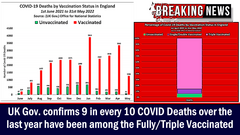9 in every 10 COVID Deaths over the last year have been among the Fully\/Triple Vaccinated \u2013 The Expose